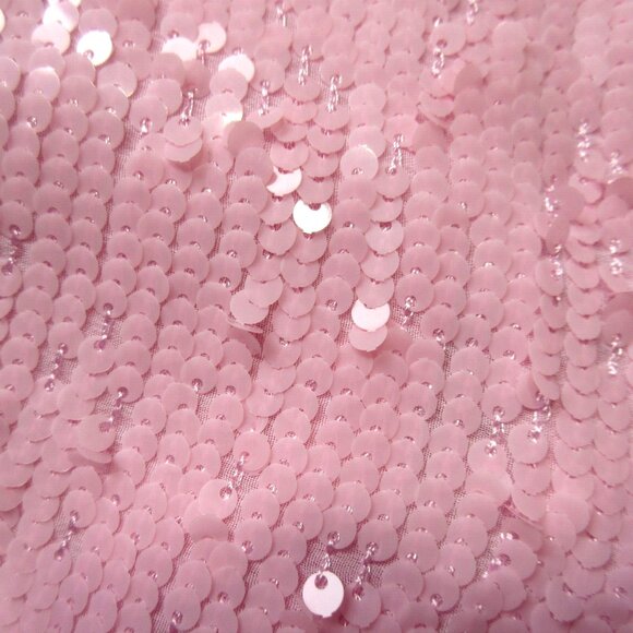 NWT J.Crew Collection Ingrid in Peony Pink Sequin High Rise Wide Leg Pants 10 - Picture 4 of 5